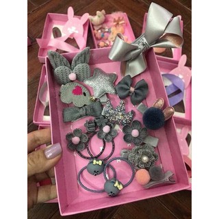 SÉT NƠ CỘT TÓC DỄ THƯƠNG CHO BÉ YÊU