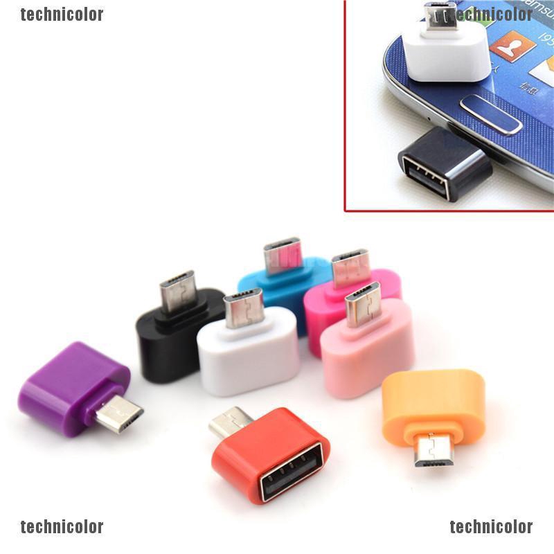 Set 3 đầu chuyển đổi Micro USB sang USB 2.0 OTG cho điện thoại Android , Tablet
