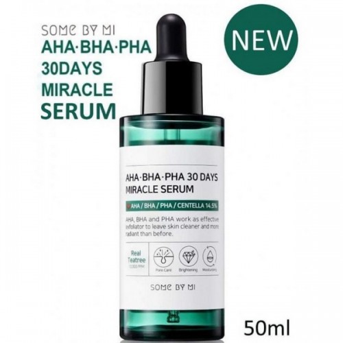 Tinh chất giảm Mụn  Thần Kỳ Some By Me AHA-BHA-PHA 30 Days Miracle Serum 50ml