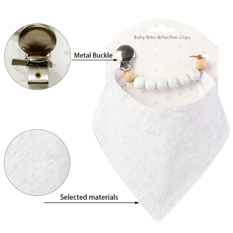 Yếm Dạng Chuỗi Hạt Không Độc Hại Cho Bé Sơ Sinh