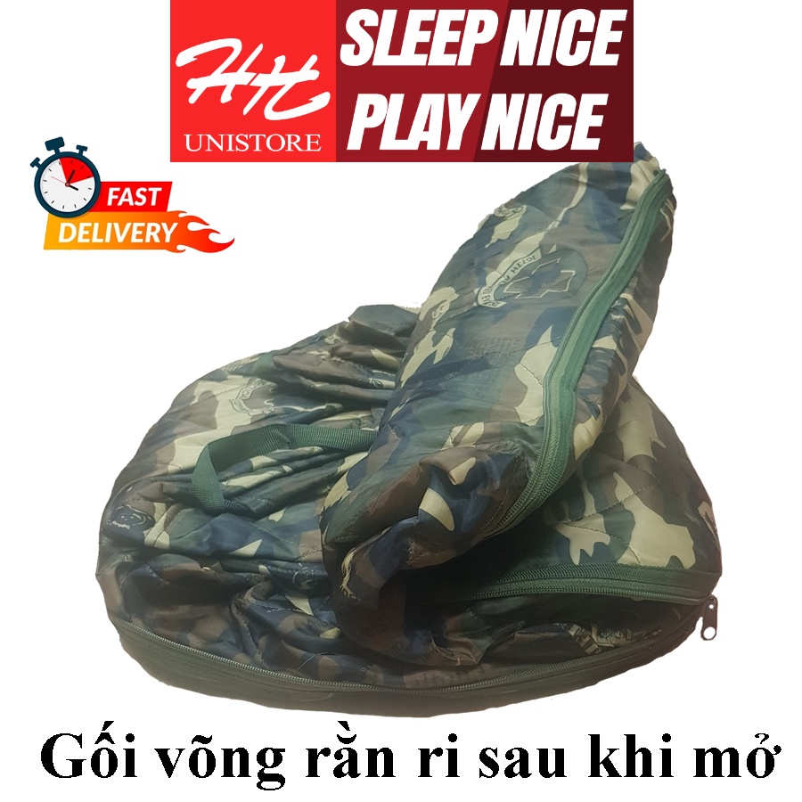 Võng mùng  xếp gọn chống muỗi siêu gọn nhẹ dùng cho đi phượt Hy&Han Unistore