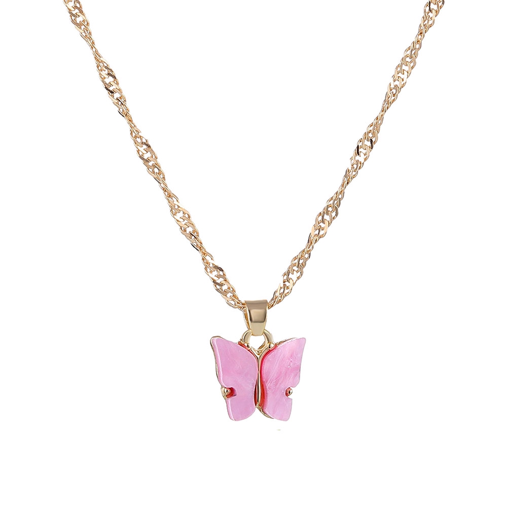 BUTTERFLY Vòng Cổ Choker Thời Trang Hình Bướm Nhiều Màu Cho Nữ 2020