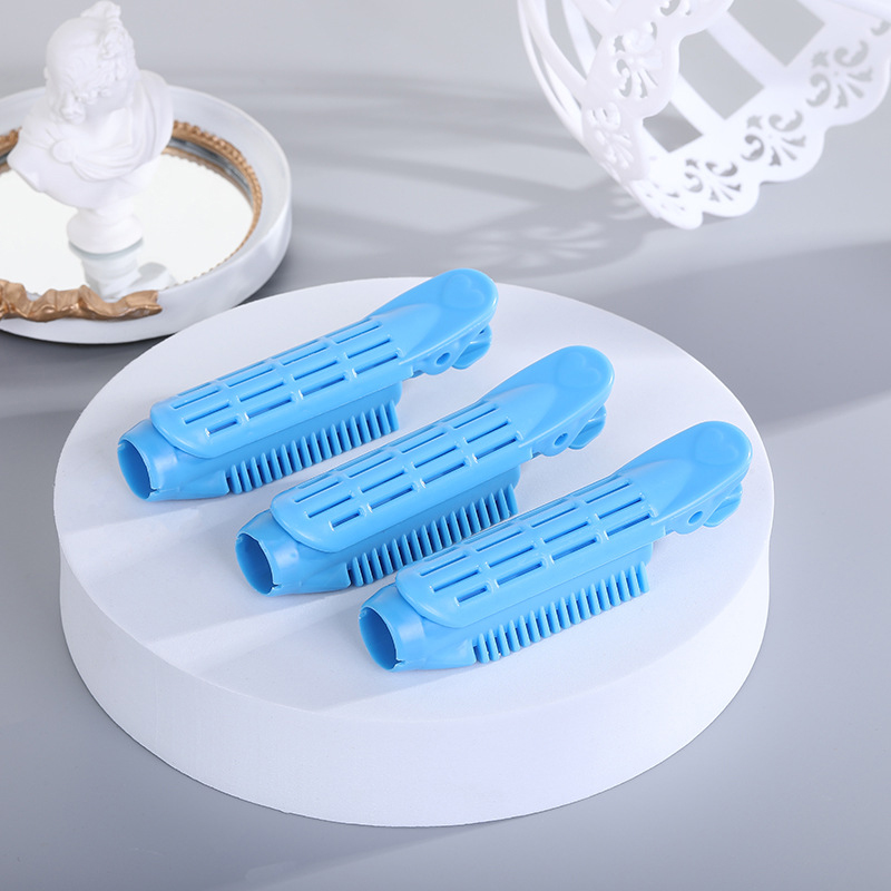 Kẹp uốn xoăn tóc bằng nhựa chuyên nghiệp cho nữ