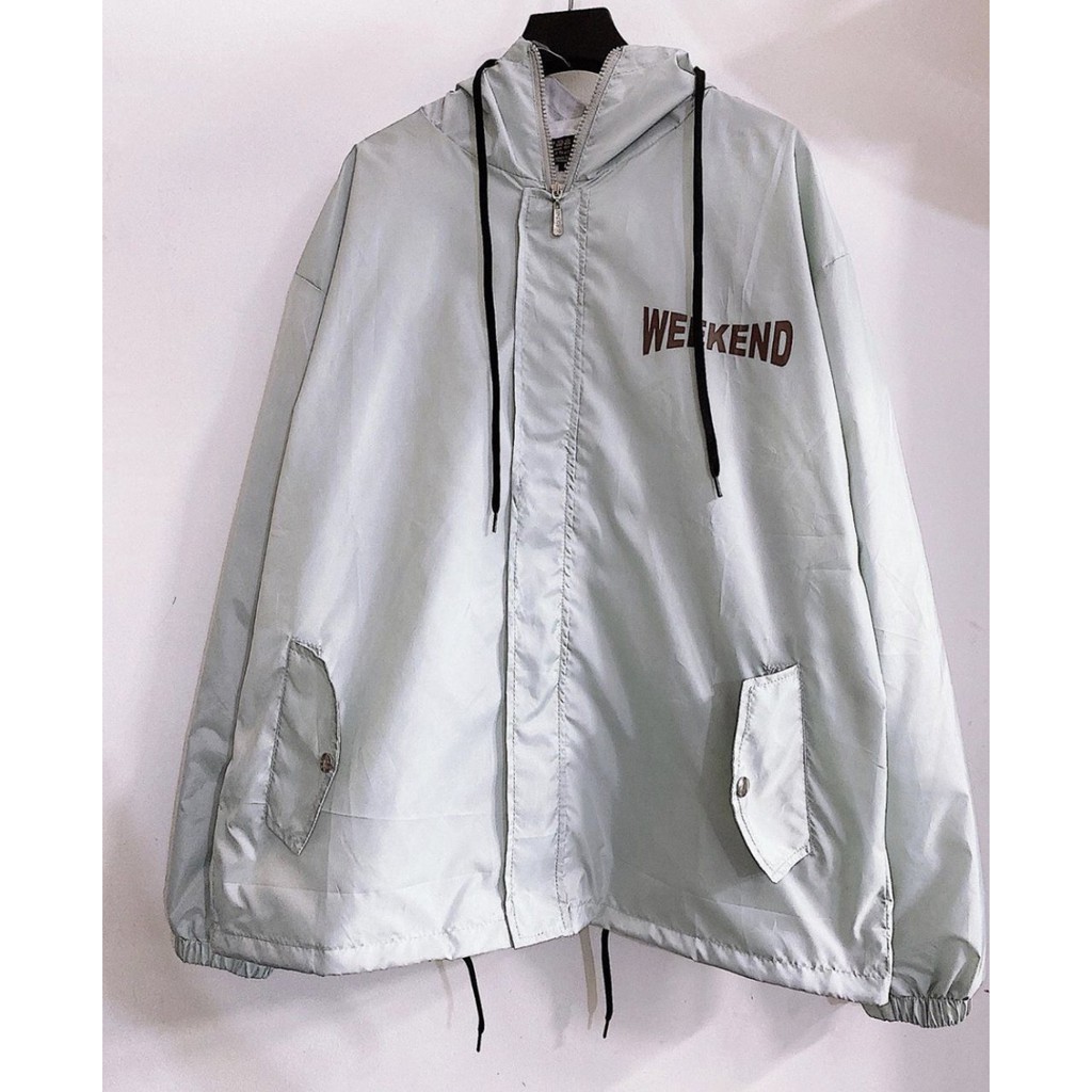 Áo khoác dù WEEKEND -JACKET UNISEX -dù 2 lớp