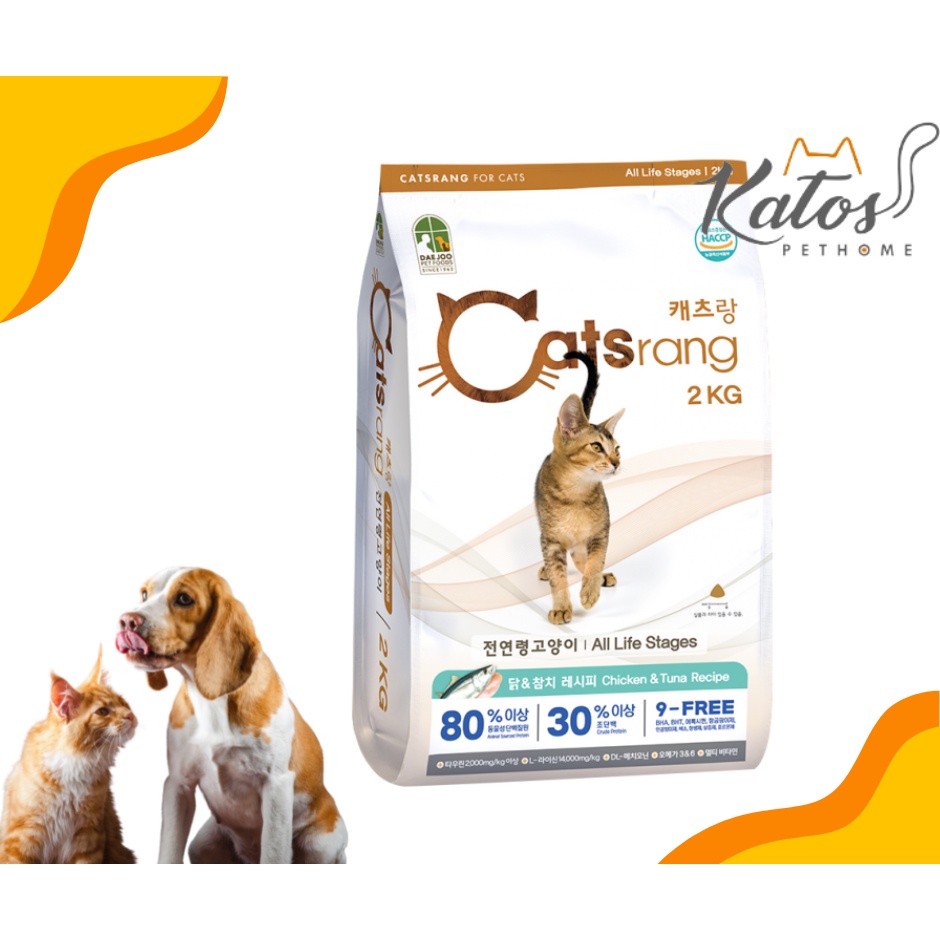 BAO BÌ MƠI - Catsrang 5kg thức ăn mèo