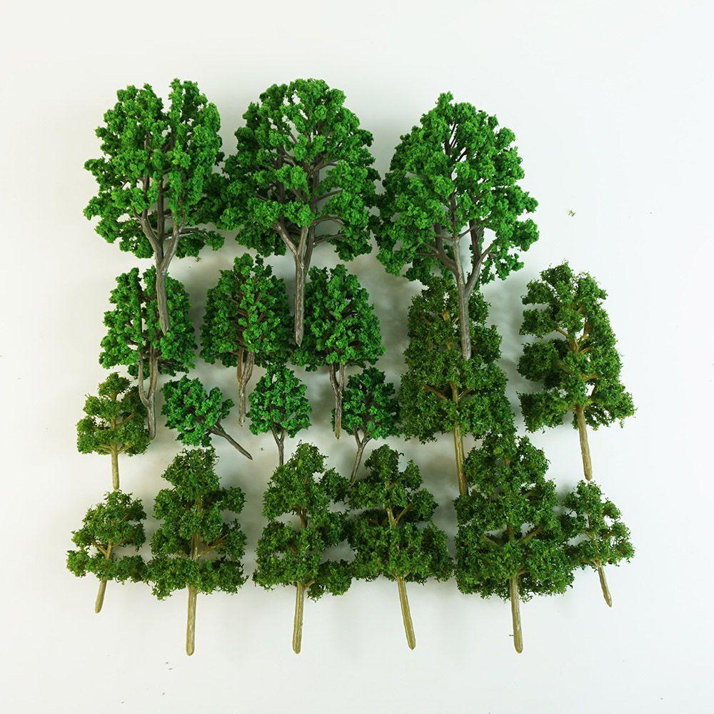 YNATURAL Bộ 18 Lá Cây Nhựa Trang Trí