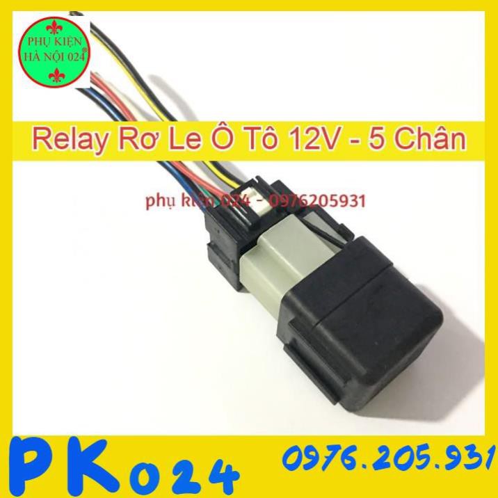 Relay, Rơ Le Ô Tô 12V 5 Chân