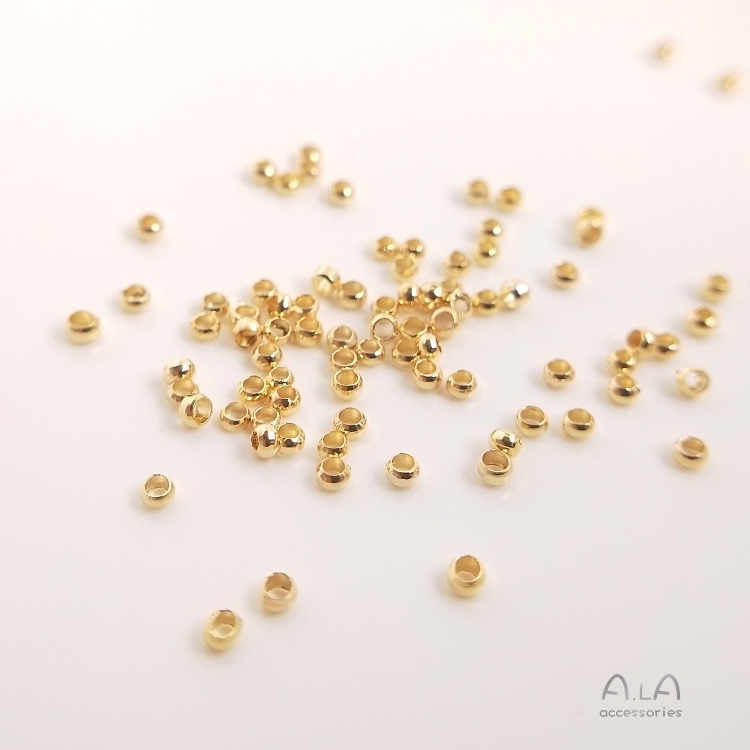 Set 100 Nút Khóa Đồng 18K Nhiều Màu Sắc Dùng Làm Trang Sức Thủ Công DIY