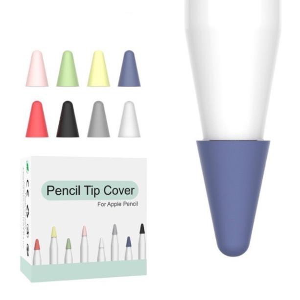 Bộ 8 Bọc Silicon bảo vệ đầu bút Apple Pencil 1, 2 - Silicone tip cover