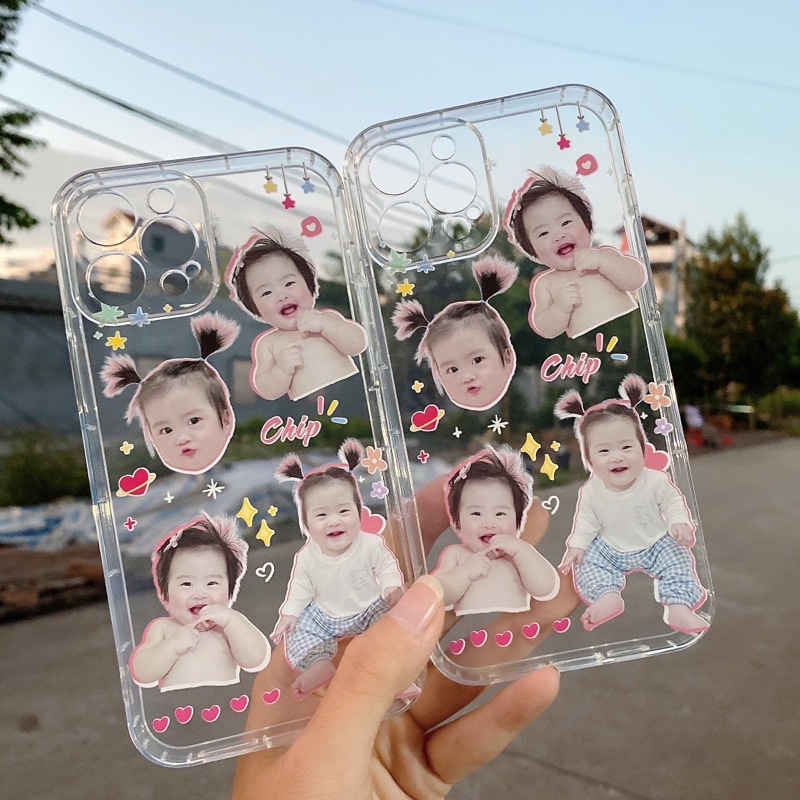 Ốp chống sốc dày đẹp bảo vệ cam thiết kế cho bé yêu theo yêu cầu