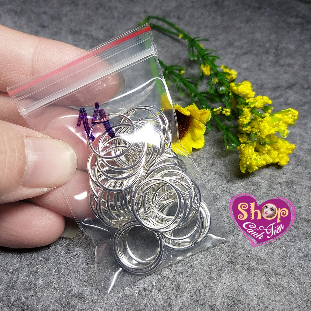 10g Khoen Tròn Thủ công Đủ Size (4-16mm) Mạ Vàng, Mạ Bạc làm trang sức Handmade | BigBuy360 - bigbuy360.vn