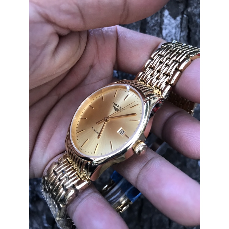 Đồng hồ nam Longines siêu cấp 39mm máy cơ ETA 2892 Thụy Sĩ cao cấp, khung thép không gỉ nguyên khối 904l