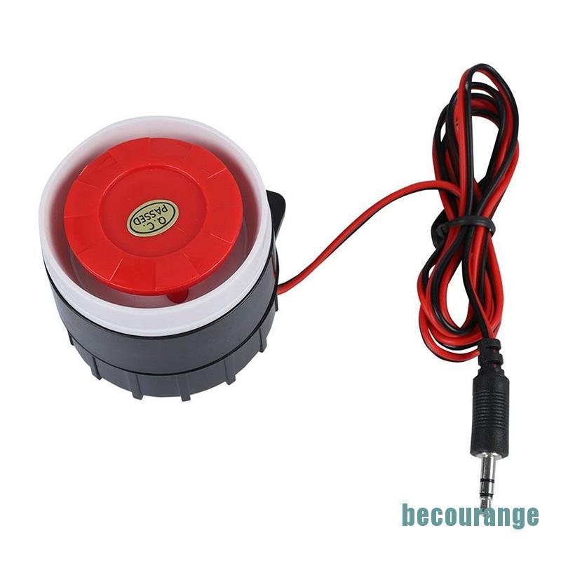 Loa Báo Động Mini Có Dây 110db Dc 12v