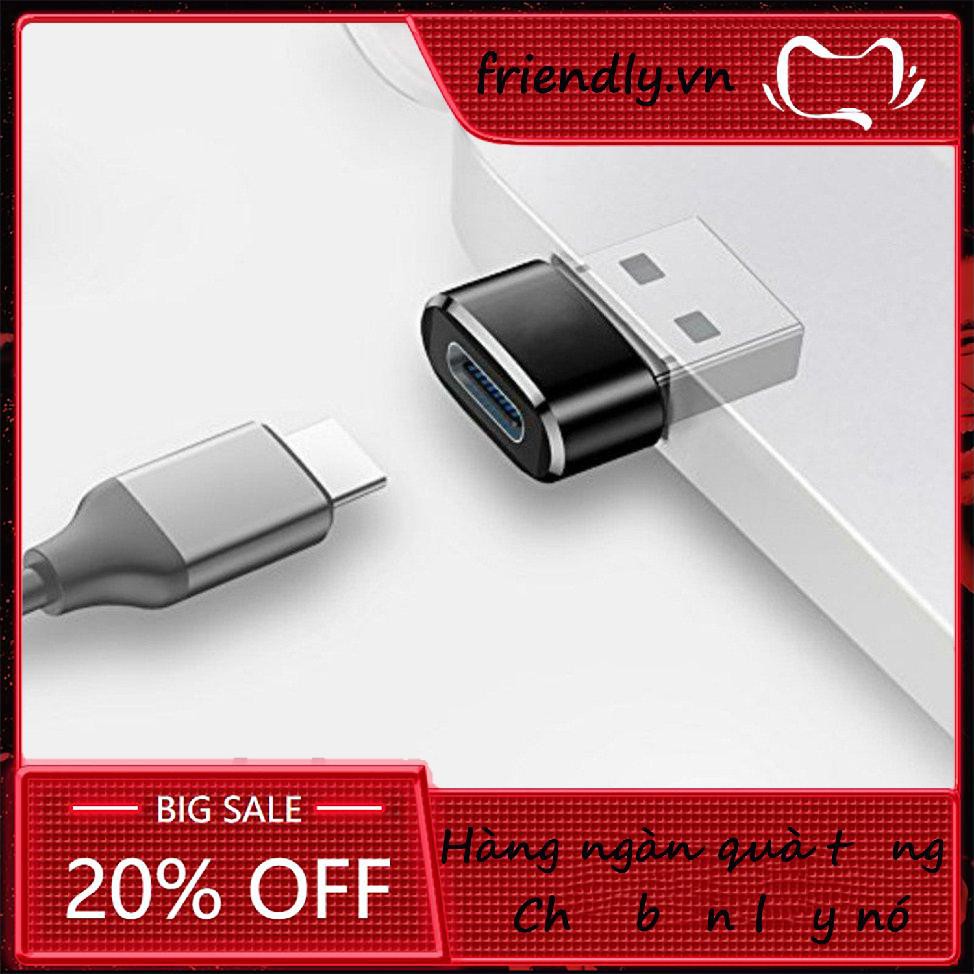Đầu Chuyển Đổi Usb 2.0 Type C Sang Otg Usb 2.0 A | BigBuy360 - bigbuy360.vn