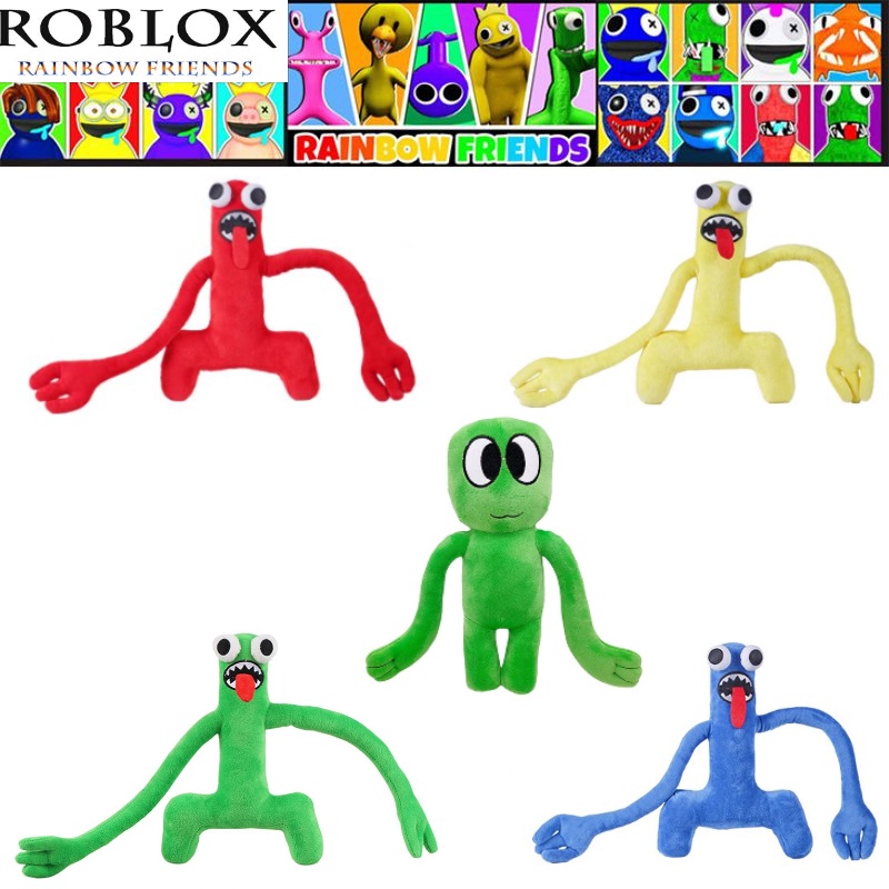 Đồ chơi nhồi bông nhân vật hoạt hình Rainbow Friends dùng làm quà sinh nhật/ Giáng sinh cho bé 50cm