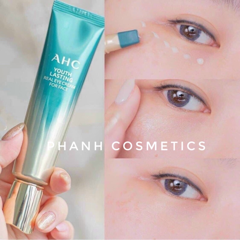 Kem mắt AHC Ageless Real Eye Cream For Face 30ml Hàn Quốc | BigBuy360 - bigbuy360.vn