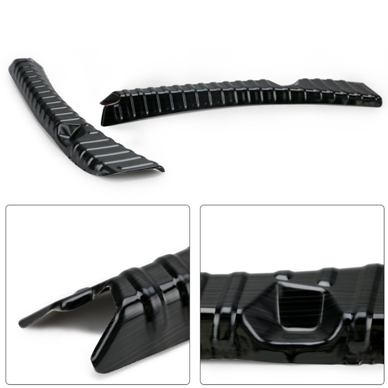 Bộ 2 Khung Bảo Vệ Cản Sau Bằng Thép Không Gỉ Cho Tesla-Model3