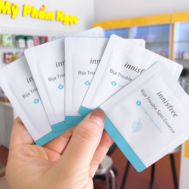 [Sample] Gói Tinh Chất Đặc Trị Mụn Innisfree Jeju Bija Trouble Spot Essence