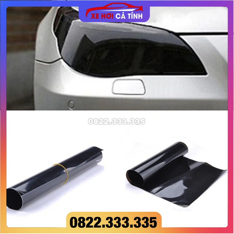 Phim dán vinyl màu bóng cho đèn pha xe hơi màu sắc đậm cá tính cho xe hơi như hình mô tả