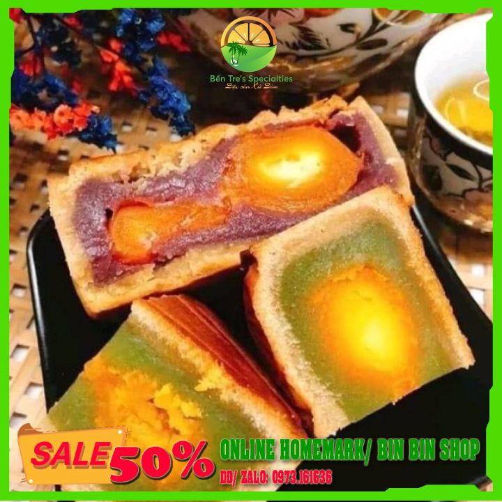 [Rẻ như giá sỉ] Bánh trung thu tân dân lợi 200g/2 trứng /có bánh chay 🍰 CAM KẾT 1 ĐỔI 1🥞🎂 giao date mới nhất 🍰🥞🎂 i 🍰🥞