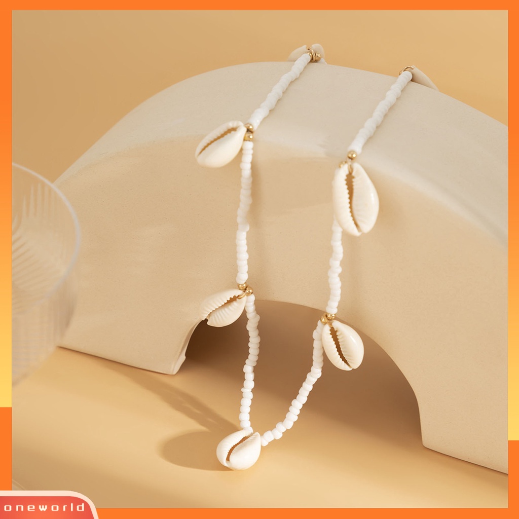 |Áo Thun In Hình ONEOR Thời Trang Năng Động| Vỏ Sò Thắt Lưng Dạng Chuỗi Hạt Phong Cách Cổ Điển Chống Vỡ Dành Cho Đi Biển