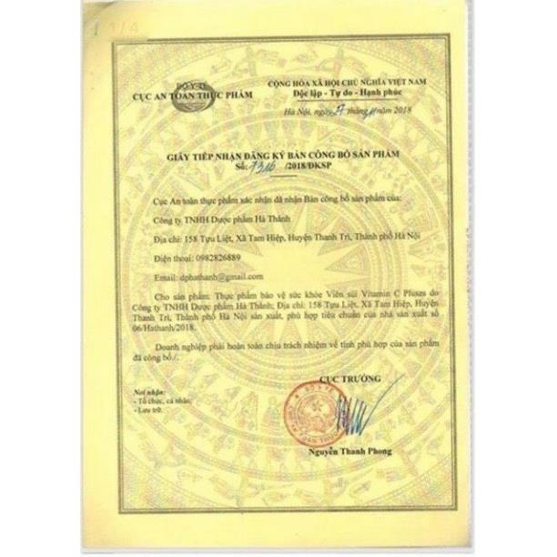 Sủi Pluszs Cam bổ sung vitamin C cho cơ thể | Thế Giới Skin Care