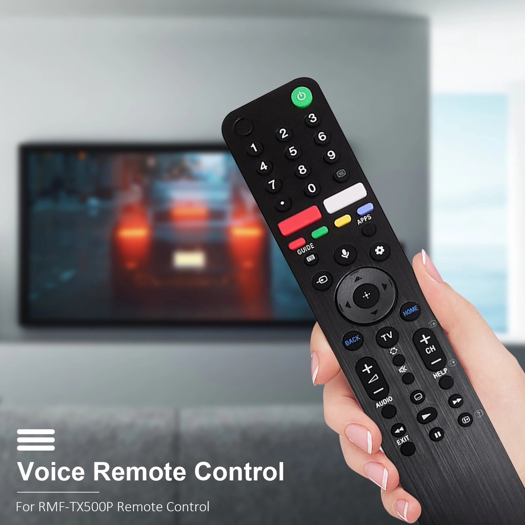 GOOGLE Điều Khiển Giọng Nói Mới RMF-TX500P Cho TV SONY KD85X8500G KD85X9500G X85G X95G Series KD-43X8000H KD-49X8000H KD-55A8H KD-55X8000H KD-55X850G0G