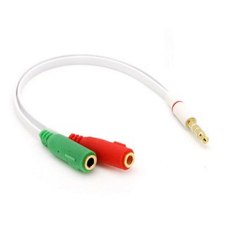 Cáp Chia Micro Và Tai Nghe 3.5mm