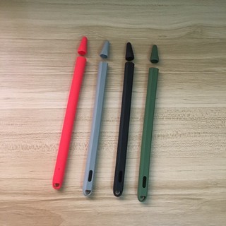 Ốp silicon bảo vệ apple pencil 2 thân nhám