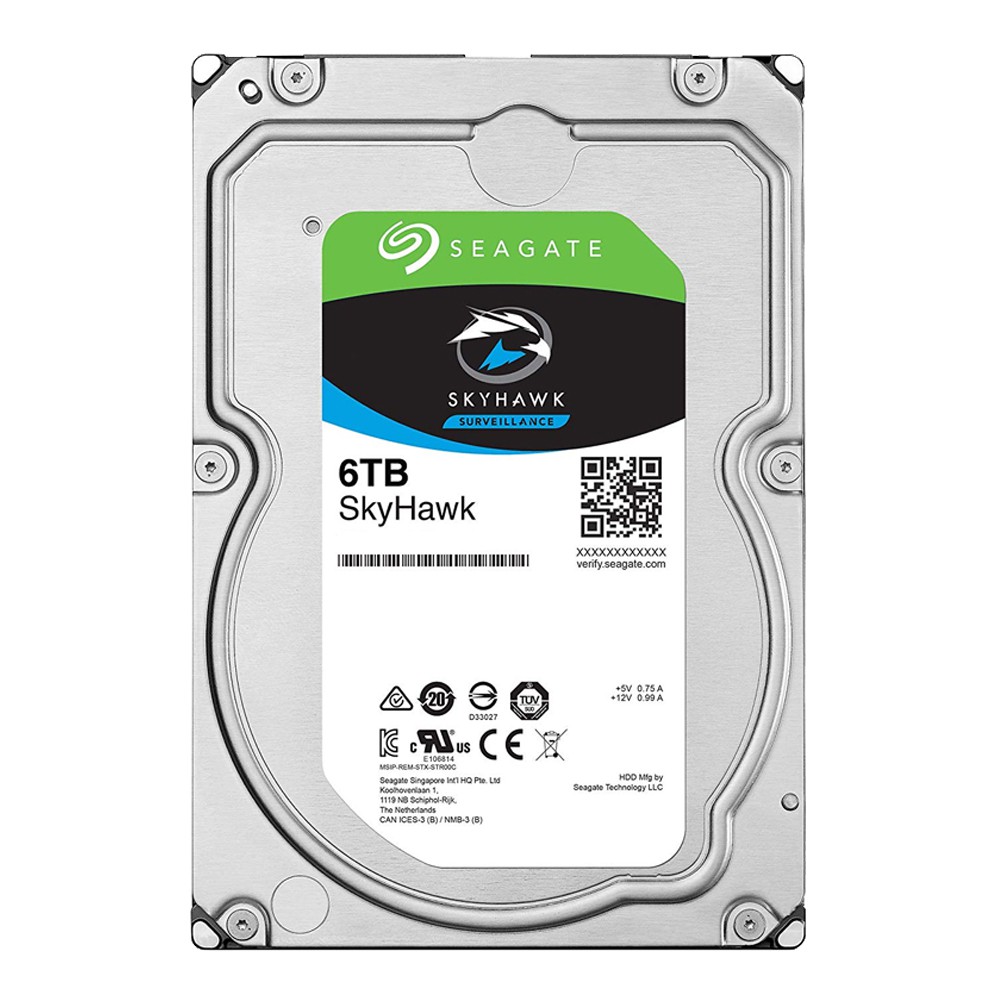 Ổ cứng HDD SEAGATE SKYHAWK™ ST6000VX... Chính Hãng Bảo hành 36 tháng