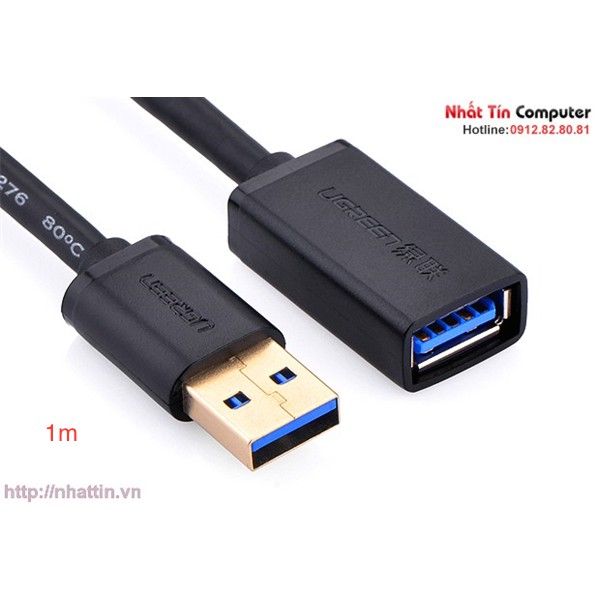 Cáp nối dài USB 3.0 1M âm dương Ugreen UG-10368 chính hãng