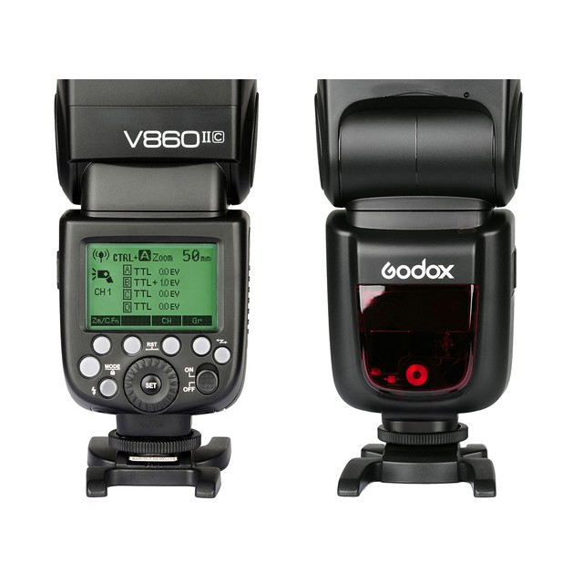Đèn Flash Godox V860 II for Canon + Tặng Ommi tản sáng