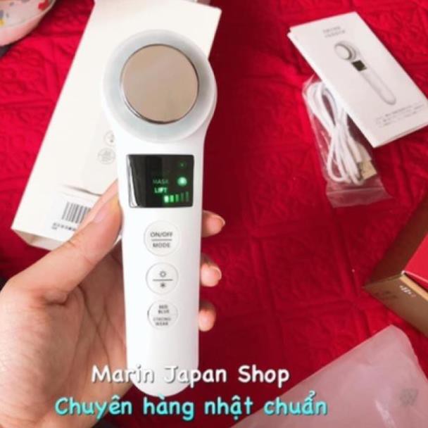 (Nội địa Nhật,7 tác dụng)Máy đẩy tinh chất ion giúp tẩy trang, cấp ẩm 7 tác dụng để chăm sóc da Nội địa Nhật Bản