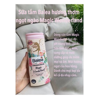 Sữa tắm cấp ẩm/ dưỡng thể bodylotion/ kem tay handcream/ giftset Đức Balea Magic Wonderland (ảnh thật)
