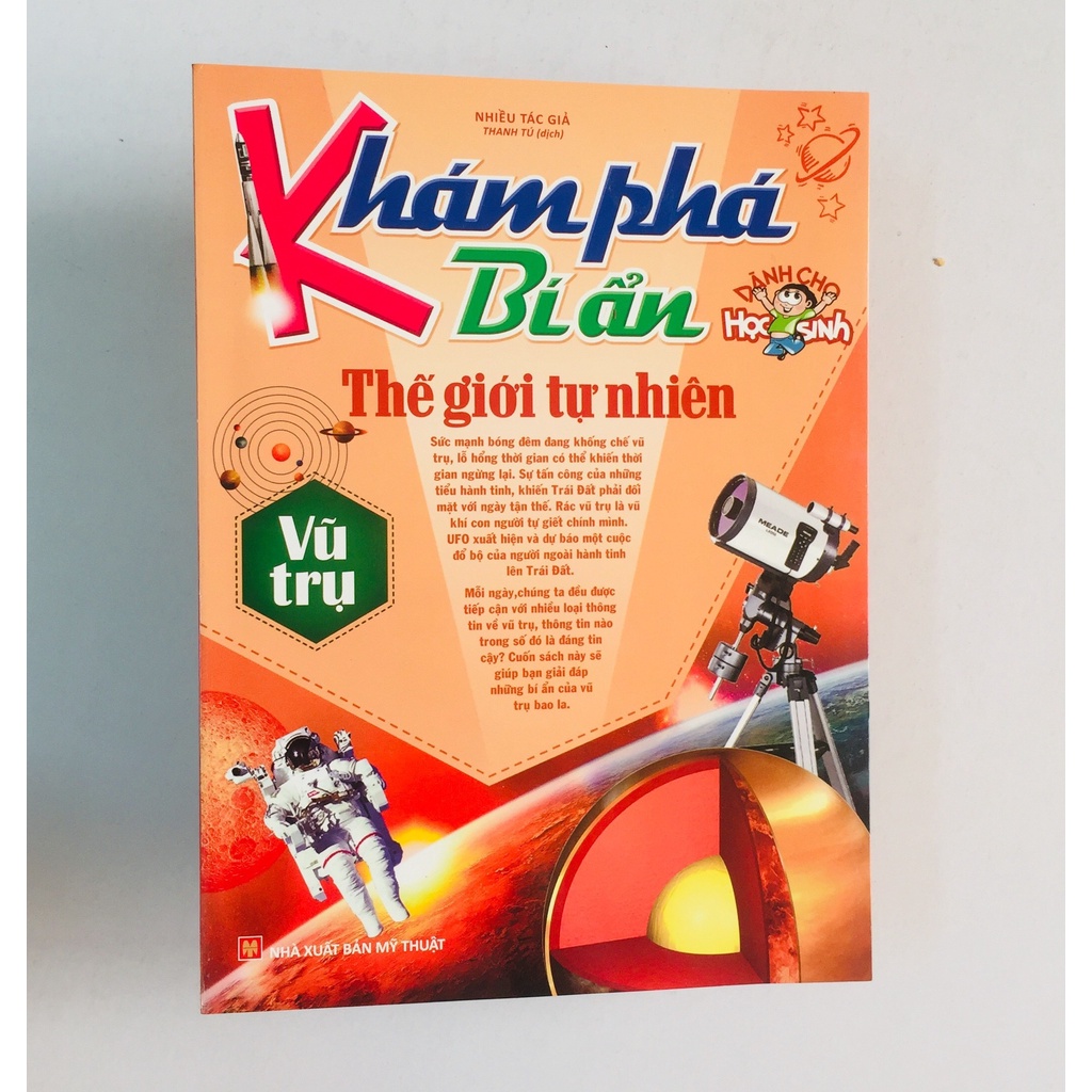 Sách - Khám phá bí ẩn thế giới tự nhiên - Vũ trụ (tái bản 2018)
