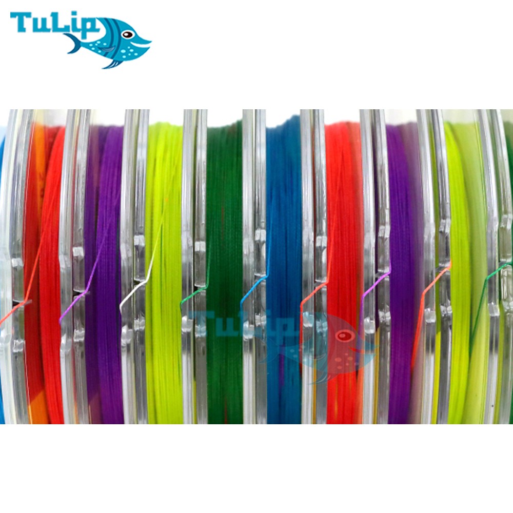 Dây Cước Dù Câu Cá PE LURE RALEIGH X8 Siêu Bền 100 Mét - Dây Cước Dù Siêu Bền PE 7 Màu - Đủ Size : 1-2-3-4-5