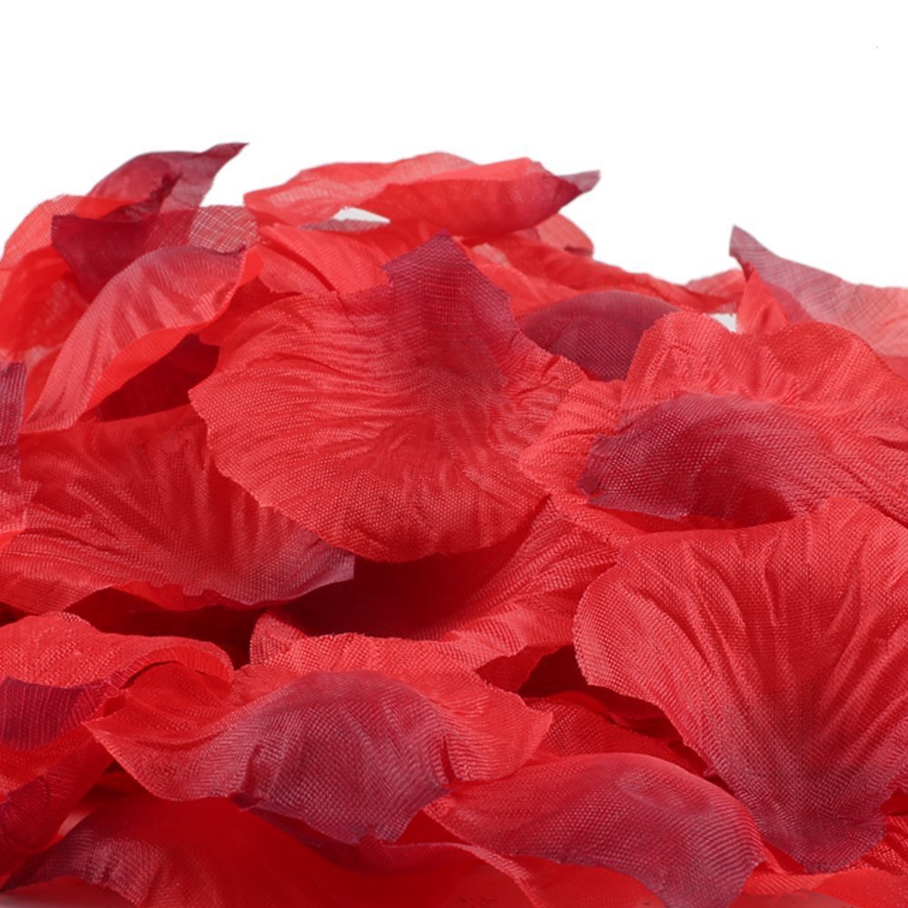 Set 100 Cánh Hoa Hồng Giả Bằng Lụa Nhiều Màu Trang Trí Nhà Cửa / Văn Phòng / Tiệc Cưới DIY