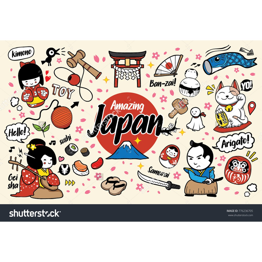 Tranh lụa 3d Quán ăn Phòng trà phong cách Nhật Bản QAPTNB-03