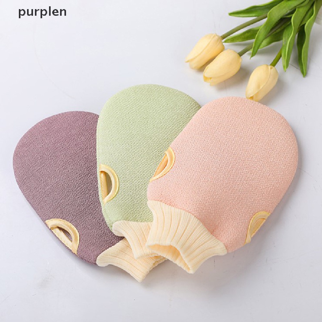 Găng tay tẩy lông mềm mại tẩy tế bào chết cao cấp chuyên dùng trong phòng tắm