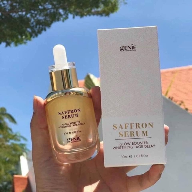 Serum Saffron Nhụy Hoa Nghệ Tây Glow Booster Genie