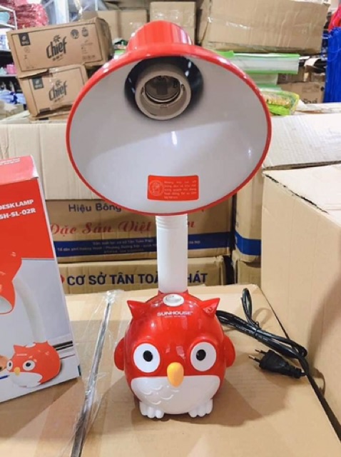 ĐÈN BÀN HỌC SUNHOUSE CHÍNH HÃNG CHỐNG CẬN THỊ (tặng kèm 1 bóng chính hãng)