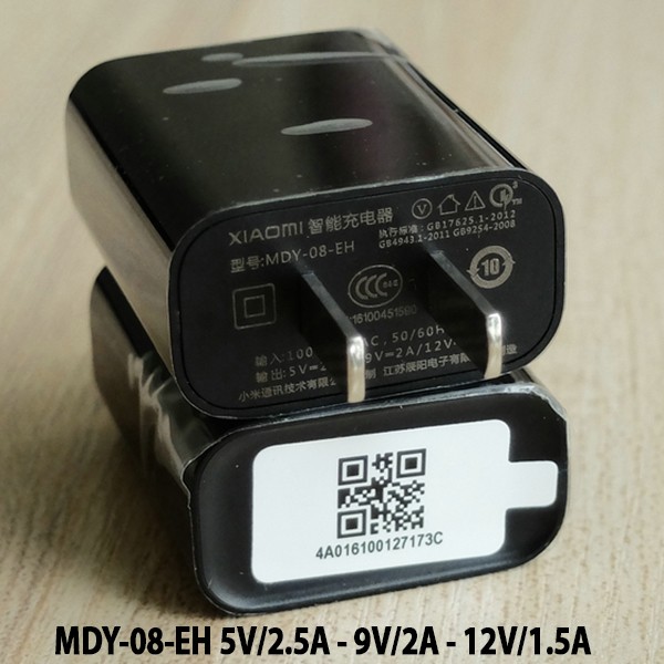 [ELMTMS40 giảm 40k] FREESHIP ĐƠN 99K_Củ sạc nhanh Quick Charge 3.0 Xiaomi MDY-08-EH