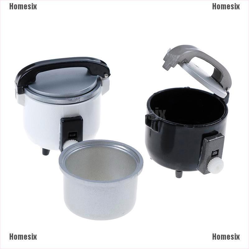 [HoMSI] 1:12 Miniature rice cooker food steamer warmer kitchen cookware dollhouse SUU