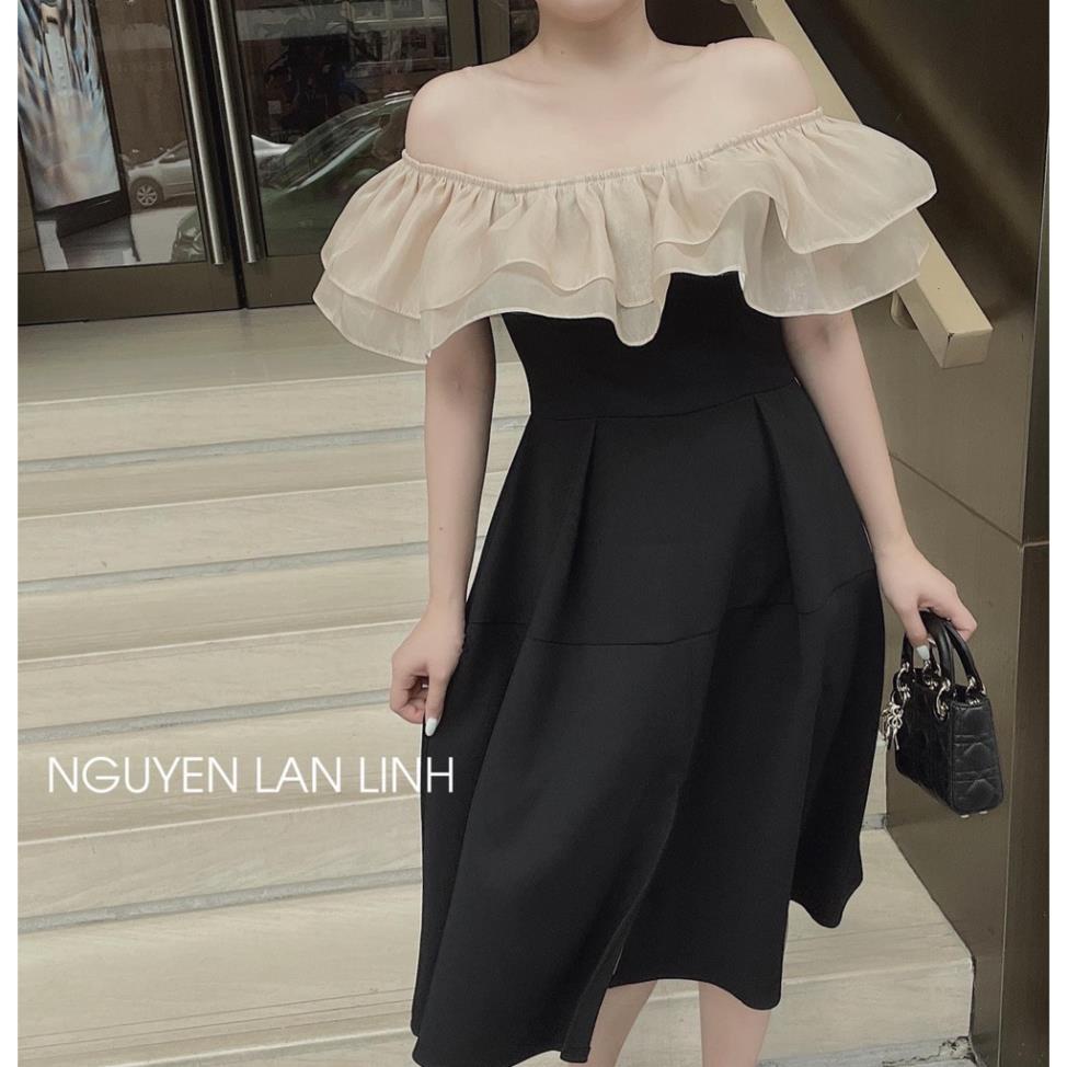 [ 𝐅𝐑𝐄𝐄 𝐒𝐇𝐈𝐏 ]   VÁY 2 DÂY BÈO TƠ TRỄ VAI TIỂU THƯ