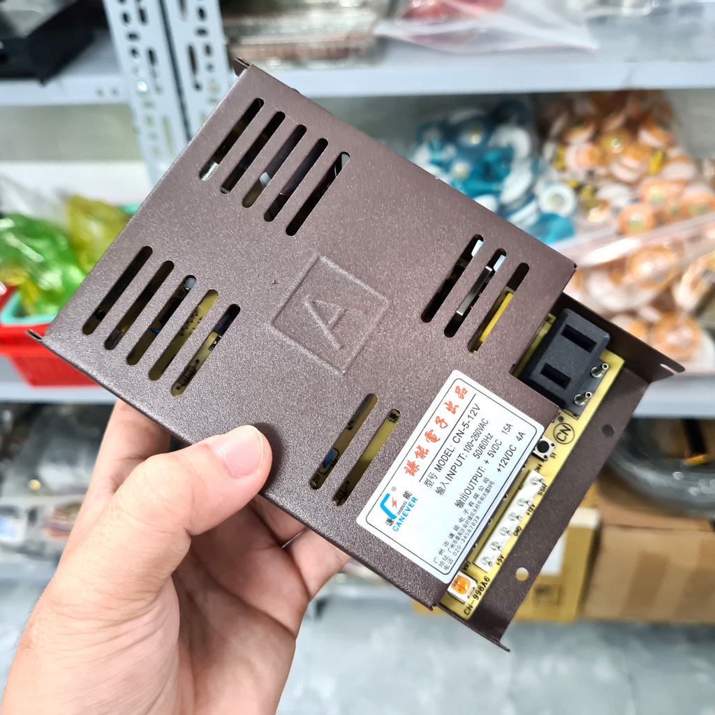 Nguồn 5v 12v cho máy game chơi thẻ xu