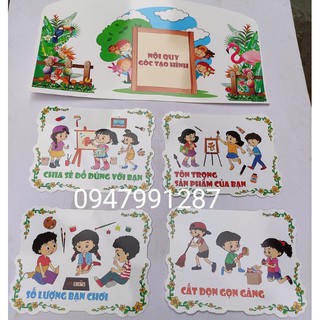 Bảng Nội quy góc