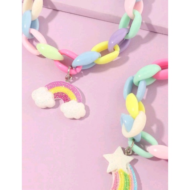 🧸SET 2 VÒNG TAY BÉ GÁI-TẶNG KÈM TÚI RÚT
