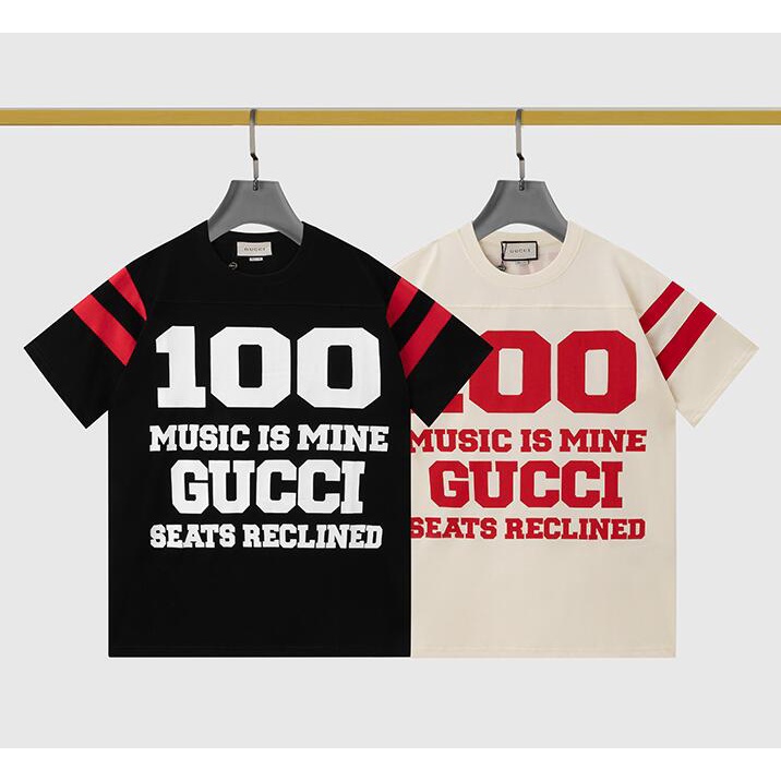 zOEh Short sleeve cotton material Gucci fashion for men and women