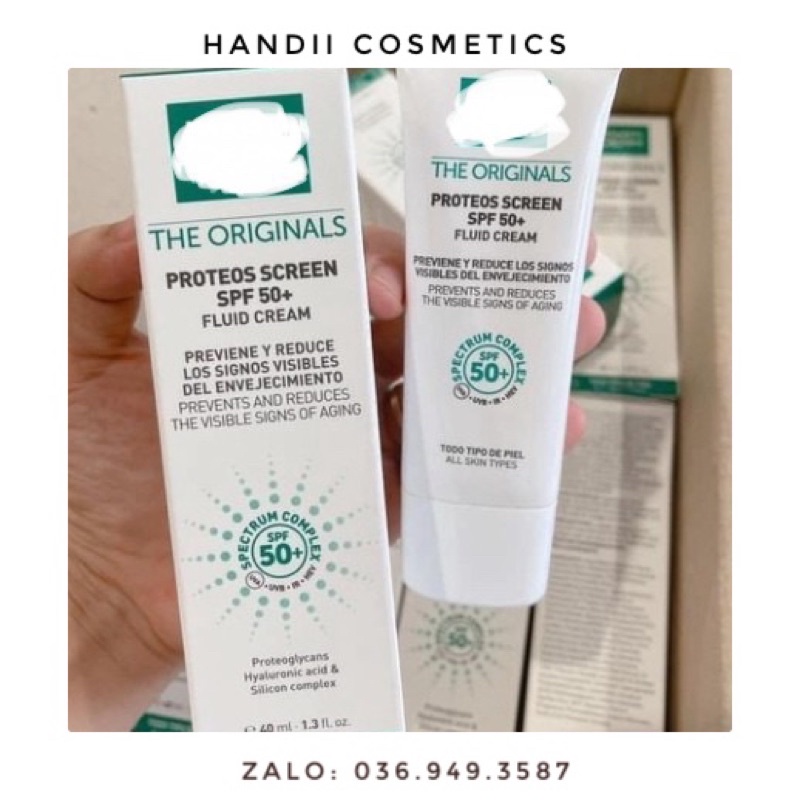 (Chính hãng) Kem chống nắng Martiderm Proteos Screen Spf50+ HÀNG TÂY BAN NHA