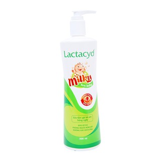 SỮA TẮM CHO EM BÉ LACTACYD MILKY 500ML